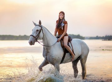 Летние прогулки на лошадях